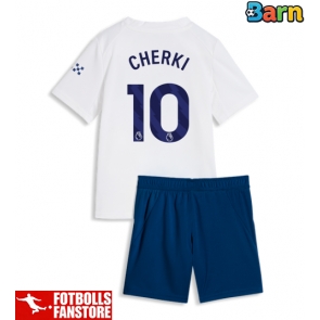 Manchester City Rayan Cherki #10 Tredje Tröja Barn 2026-27 Kortärmad (+ Korta byxor)