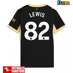 Manchester City Rico Lewis #82 Bortatröja Dam 2026-27 Kortärmad