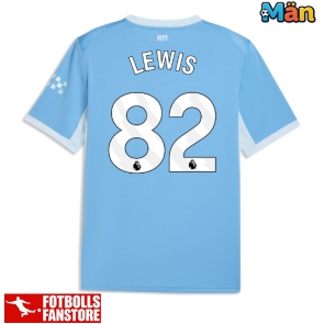 Manchester City Rico Lewis #82 Hemmatröja 2026-27 Kortärmad