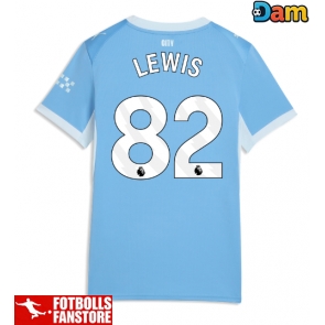 Manchester City Rico Lewis #82 Hemmatröja Dam 2026-27 Kortärmad