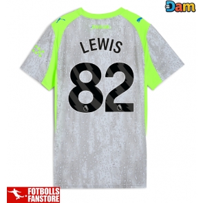 Manchester City Rico Lewis #82 Tredje Tröja Dam 2025-26 Kortärmad