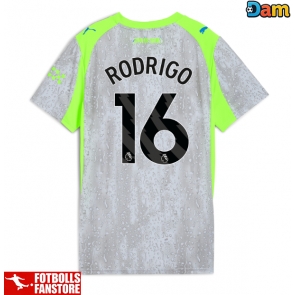 Manchester City Rodri Hernandez #16 Tredje Tröja Dam 2025-26 Kortärmad