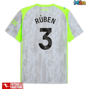Manchester City Ruben Dias #3 Tredje Tröja 2025-26 Kortärmad