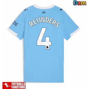 Manchester City Tijjani Reijnders #4 Hemmatröja Dam 2025-26 Kortärmad