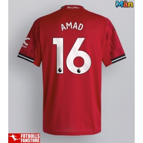 Manchester United Amad Diallo #16 Hemmatröja 2025-26 Kortärmad