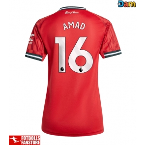Manchester United Amad Diallo #16 Hemmatröja Dam 2025-26 Kortärmad