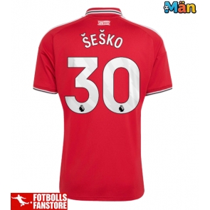Manchester United Benjamin Sesko #30 Hemmatröja 2026-27 Kortärmad