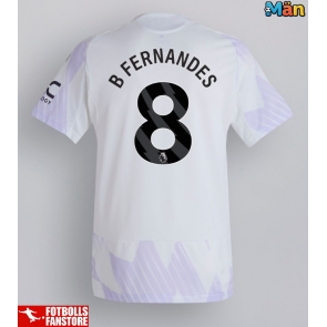 Manchester United Bruno Fernandes #8 Bortatröja 2025-26 Kortärmad