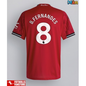 Manchester United Bruno Fernandes #8 Hemmatröja 2025-26 Kortärmad