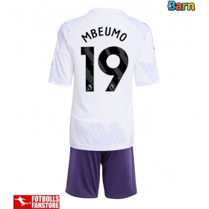 Manchester United Bryan Mbeumo #19 Bortatröja Barn 2025-26 Kortärmad (+ Korta byxor)