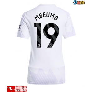 Manchester United Bryan Mbeumo #19 Bortatröja Dam 2025-26 Kortärmad
