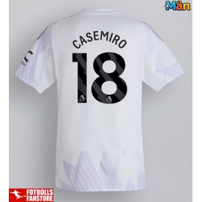 Manchester United Casemiro #18 Bortatröja 2025-26 Kortärmad