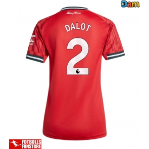 Manchester United Diogo Dalot #2 Hemmatröja Dam 2025-26 Kortärmad