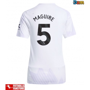 Manchester United Harry Maguire #5 Bortatröja Dam 2025-26 Kortärmad
