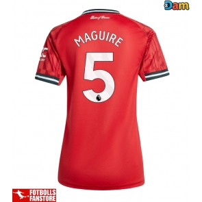 Manchester United Harry Maguire #5 Hemmatröja Dam 2025-26 Kortärmad