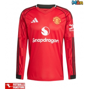 Manchester United Hemmatröja 2025-26 Långärmad