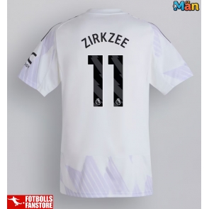 Manchester United Joshua Zirkzee #11 Bortatröja 2025-26 Kortärmad
