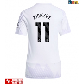 Manchester United Joshua Zirkzee #11 Bortatröja Dam 2025-26 Kortärmad