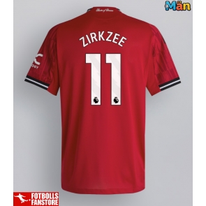 Manchester United Joshua Zirkzee #11 Hemmatröja 2025-26 Kortärmad