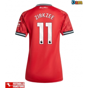 Manchester United Joshua Zirkzee #11 Hemmatröja Dam 2025-26 Kortärmad