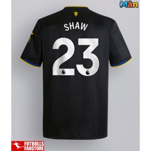 Manchester United Luke Shaw #23 Tredje Tröja 2025-26 Kortärmad