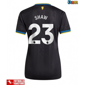 Manchester United Luke Shaw #23 Tredje Tröja Dam 2025-26 Kortärmad