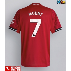 Manchester United Mason Mount #7 Hemmatröja 2025-26 Kortärmad