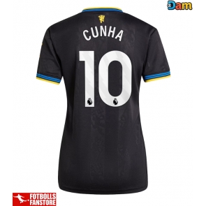 Manchester United Matheus Cunha #10 Tredje Tröja Dam 2025-26 Kortärmad