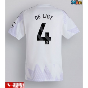 Manchester United Matthijs de Ligt #4 Bortatröja 2025-26 Kortärmad
