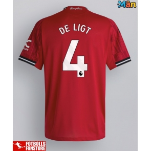 Manchester United Matthijs de Ligt #4 Hemmatröja 2025-26 Kortärmad