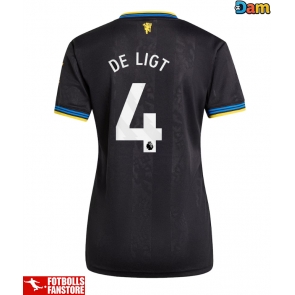 Manchester United Matthijs de Ligt #4 Tredje Tröja Dam 2025-26 Kortärmad