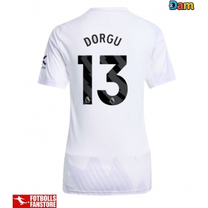 Manchester United Patrick Dorgu #13 Bortatröja Dam 2025-26 Kortärmad