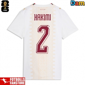 Marocko Achraf Hakimi #2 Bortatröja Dam VM 2026 Kortärmad