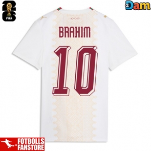 Marocko Brahim Diaz #10 Bortatröja Dam VM 2026 Kortärmad