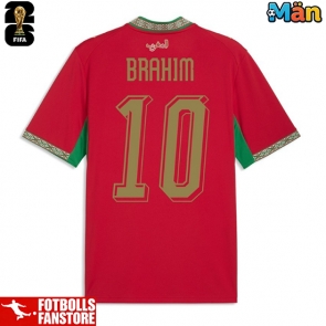 Marocko Brahim Diaz #10 Hemmatröja VM 2026 Kortärmad