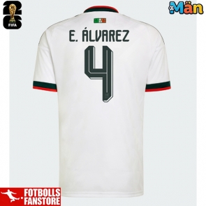 Mexiko Edson Alvarez #4 Bortatröja VM 2026 Kortärmad