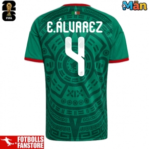 Mexiko Edson Alvarez #4 Hemmatröja VM 2026 Kortärmad