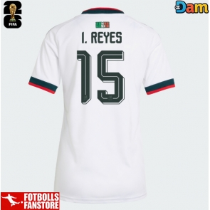 Mexiko Israel Reyes #15 Bortatröja Dam VM 2026 Kortärmad