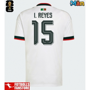 Mexiko Israel Reyes #15 Bortatröja VM 2026 Kortärmad