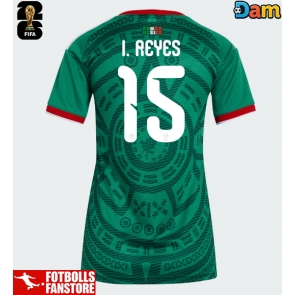 Mexiko Israel Reyes #15 Hemmatröja Dam VM 2026 Kortärmad