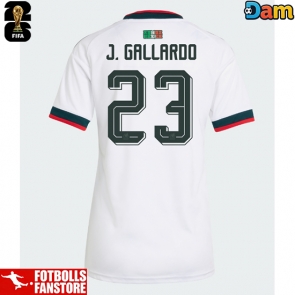 Mexiko Jesus Gallardo #23 Bortatröja Dam VM 2026 Kortärmad