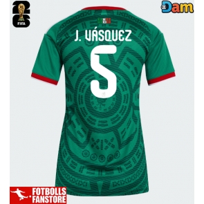 Mexiko Johan Vasquez #5 Hemmatröja Dam VM 2026 Kortärmad