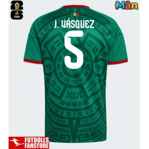 Mexiko Johan Vasquez #5 Hemmatröja VM 2026 Kortärmad