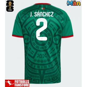Mexiko Jorge Sanchez #2 Hemmatröja VM 2026 Kortärmad