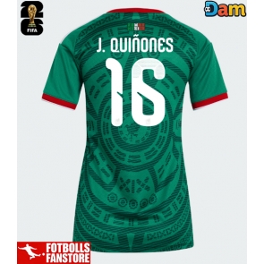 Mexiko Julian Quinones #16 Hemmatröja Dam VM 2026 Kortärmad
