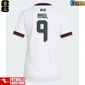 Mexiko Raul Jimenez #9 Bortatröja Dam VM 2026 Kortärmad