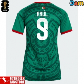 Mexiko Raul Jimenez #9 Hemmatröja Dam VM 2026 Kortärmad