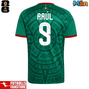 Mexiko Raul Jimenez #9 Hemmatröja VM 2026 Kortärmad