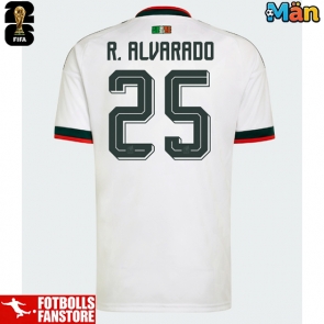 Mexiko Roberto Alvarado #25 Bortatröja VM 2026 Kortärmad