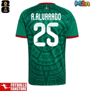 Mexiko Roberto Alvarado #25 Hemmatröja VM 2026 Kortärmad